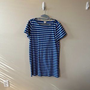 Striped J. Crew T-shirt Dress